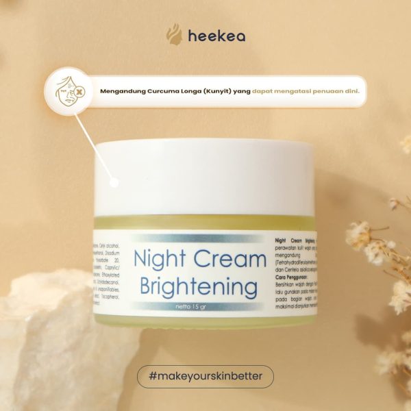 Night Cream Brightening Heekea